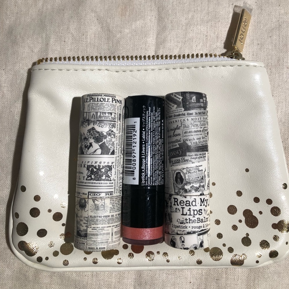 3 full size lipsticks set